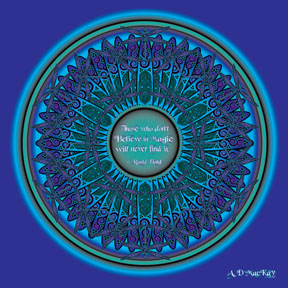 celtic dragonfly mandala