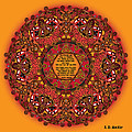 celtic fall fairy mandala