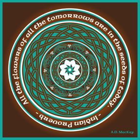 celtic lotus mandala