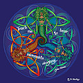 celtic mermaid mandala