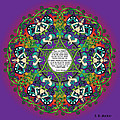 celtic spring fairy mandala