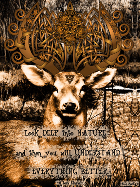 celtic stag