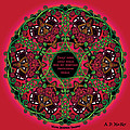 celtic summer fairy mandala