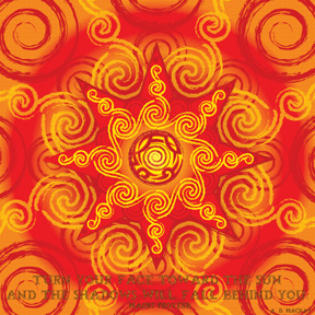 celtic tribal sun