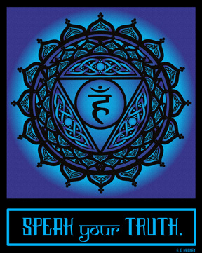 celtic tribal throat chakra
